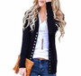 Casual Long Sleeve Knitted Cardigans