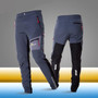 Bicycle pants men cycling long pants breathable soft elastic waist safety