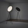 Tripod Round LED Floor Lamp