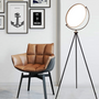 Tripod Round LED Floor Lamp