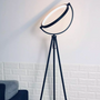 Tripod Halo LED Floor Lamp