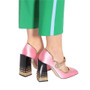 Cleopatra • Pink Studded Pumps