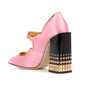 Cleopatra • Pink Studded Pumps