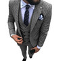 Mr. Debonaire - Double Breasted 3 Piece (pants/vest/blazer) suit