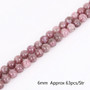 Natural lepidolite stone beads DIY bracelet jewelry making decoration craft