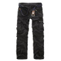 New 2017 Men's Cargo Pants For Men Military Straight Trousers Casual Cotton Camouflage Long Pants Plus Size 28-40