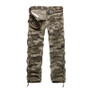 New 2017 Men's Cargo Pants For Men Military Straight Trousers Casual Cotton Camouflage Long Pants Plus Size 28-40