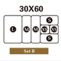 Kitchen Wardrobe Drawer Storage Box Set Tableware Cosmetics Stationery Holder Boxes Home Office DIY Combination Organizer