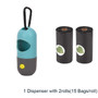 Waste Bag Dispenser Flashlight