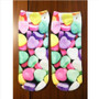 New 3D Printed Cotton Skeleton socks Bone short Women socks Terror novelty socks Animal cat Cute funny Low Cut Ankle Socks men