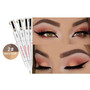 4-In-1 Four-claw Eye Brow Pen Contour Defining Highlighting Eyeliner Eyebrow Pen Waterproof Natural Eyebrow Pen Brush Cosmetics