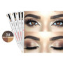 4-In-1 Four-claw Eye Brow Pen Contour Defining Highlighting Eyeliner Eyebrow Pen Waterproof Natural Eyebrow Pen Brush Cosmetics