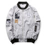 Men Bomber Hip Hop Jacket Designs Slim Fit Pilot Coat Plus Size 4XL