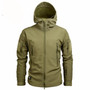 Men's Army Military Camouflage Fleece Jacket Tactical Clothing Autumn
