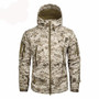 Men's Army Military Camouflage Fleece Jacket Tactical Clothing Autumn