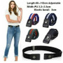 Buckle-Free Invisible Elastic Waist Belts