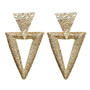 2019 Vintage Earrings Large for Women Statement Earrings Geometric Gold Metal Pendant Earrings Trend Fashion Jewelry