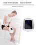 Laser heated knee massage
