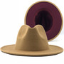 Wool Felt Jazz Fedora Hat Unisex