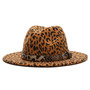 Leopard Classic Fedora Hat