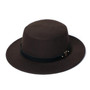 Fashionable Vintage Ladies Bowler Fedora Hat