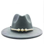 Ladies Fedora Hat Wide Brim