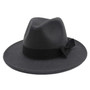 Wide Brim Fedora Hat Felt Bowler Trilby Style