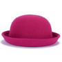 Women's Trendy Bowler Derby Fedora Hat