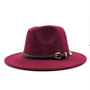 Belt Designer Top Jazz Fedora Hat