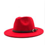 Belt Designer Top Jazz Fedora Hat