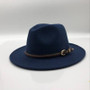 Belt Designer Top Jazz Fedora Hat