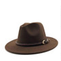 Belt Designer Top Jazz Fedora Hat