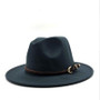 Belt Designer Top Jazz Fedora Hat