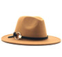 Hawkins Felt Wide Brim Fedora Hat