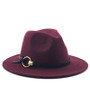 Hawkins Felt Wide Brim Fedora Hat