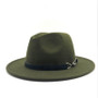 Vintage Trilby Felt Fedora Hat With Wide Brim