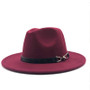 Vintage Trilby Felt Fedora Hat With Wide Brim