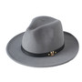 Vintage Wide Brim Jazz Fedora Hat