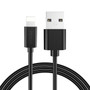 ROCK Mobile Phone USB Cables for iPhone 2.4A Faster Charger Cable for iPhone Charger Data Sync Cord for iPhone X iPad Mini more