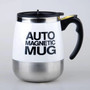 Auto Sterring Coffee mug Stainless Steel Magnetic Mug Cover Milk Mixing Mugs Electric Lazy Smart Shaker Coffee Cup and Mugs