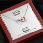 To My Future Wife - Two Hearts Necklace
