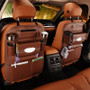 Car Backseat Storage Bag PU Leather Hanging Bags Phone Tissue Organizers Seat Back Accessories