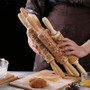 Christmas Embossing Rolling Pins Designe Patterns Wooden Roller Baking Embossed Cookies kitchen tools elk Snowflak