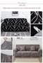 Stretch Slipcovers Sectional Elastic Stretch Sofa Cover for Living Room Couch Cover L shape Armchair Cover Single/Two/Three seat