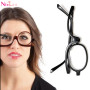 Nivlan Zilead Magnifying Glasses Rotating Makeup Reading Glasses Folding Eyeglasses Cosmetic General +1.0 +1.5 +2.0+2.5+3.0+3.5+4.0