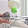 Nivlan 1/4 Pcs Double Use Kitchen Cleaning Brush Scrubber Dish Bowl Washing Sponge Automatic Liquid Dispenser Kitchen Pot Cleaner Tool