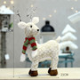 Santa Claus Snowman Alpaca Elk Christmas Decorations