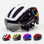 Glasses Bicycle Helmets road MTB mountain bike goggles cycling helmet sports Casco Ciclismo