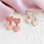 Drip Heart-Shaped Earrings