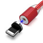 LED Magnetic USB Cable Fast Charging Cable Charger Mobile Phone Cable USB Cord